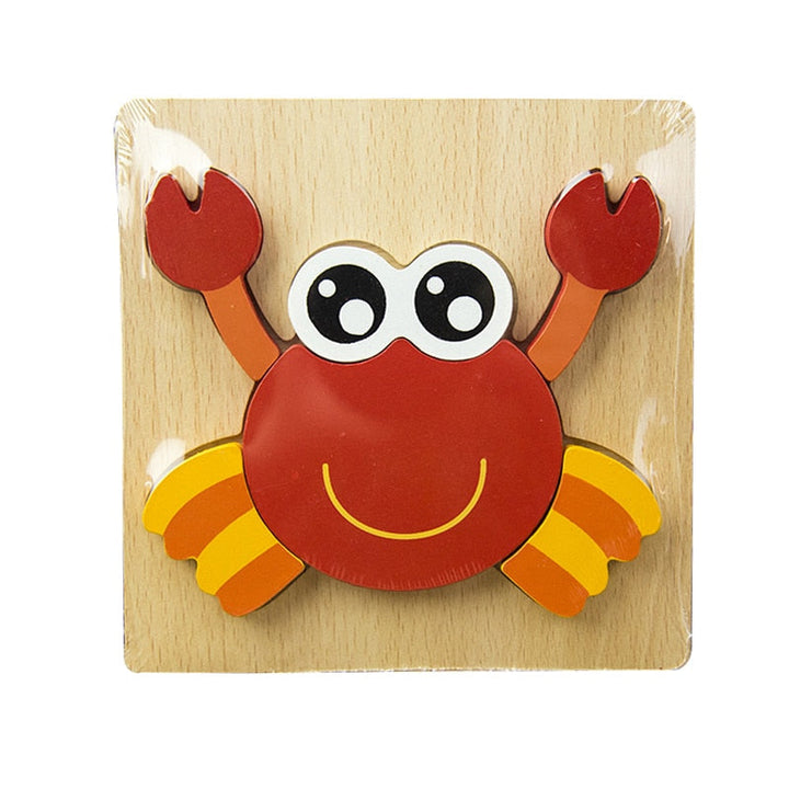 Puzzle Montessori z Drewna – ColourJoy (Kup 1, odbierz 1 gratis)