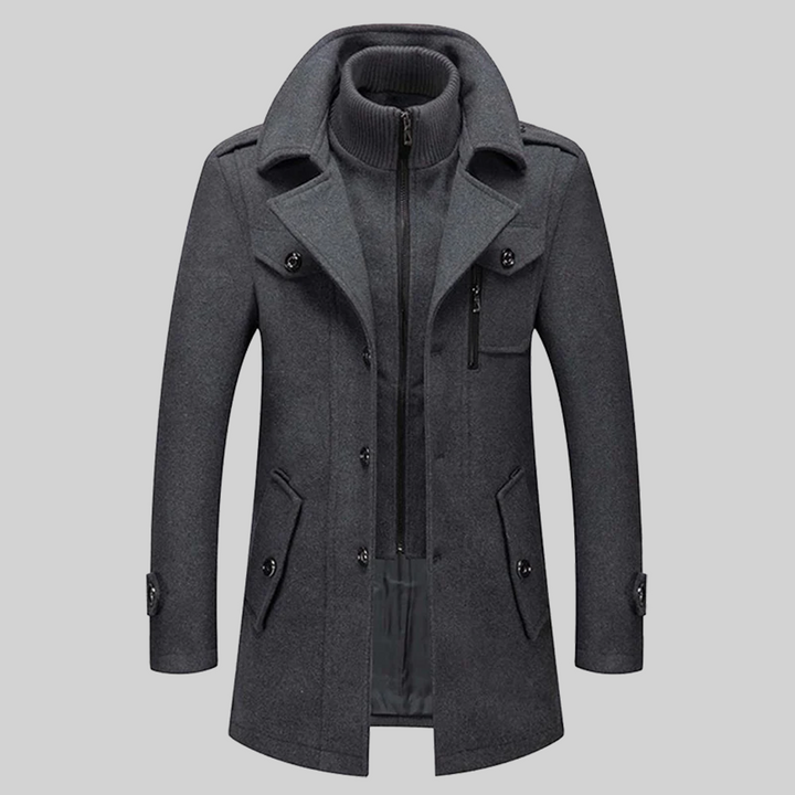 Płaszcz męski – modny design z nowoczesnym wyglądem