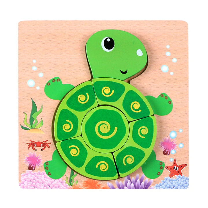 Puzzle Montessori z Drewna – ColourJoy (Kup 1, odbierz 1 gratis)