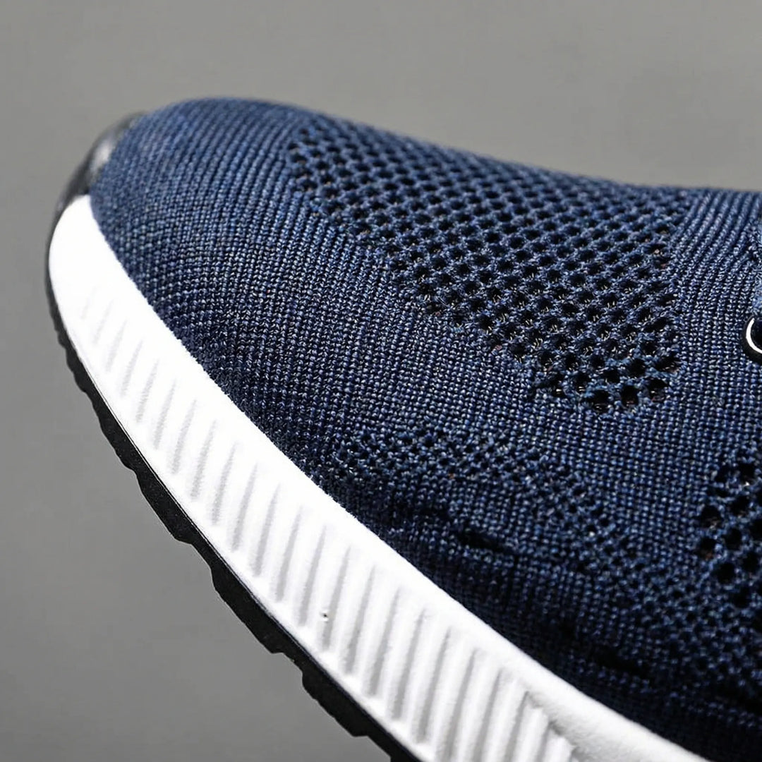 Męskie sznurowane sneakersy z ukrytym podwyższeniem - Benjamin