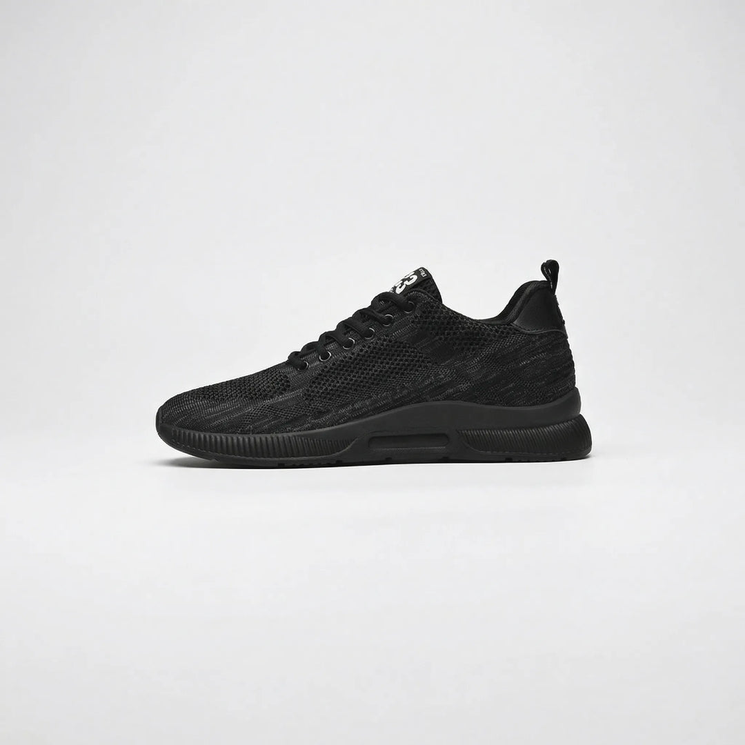 Męskie sznurowane sneakersy z ukrytym podwyższeniem - Benjamin