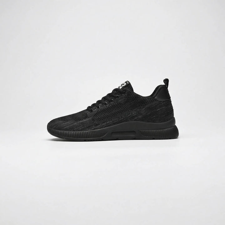 Męskie sznurowane sneakersy z ukrytym podwyższeniem - Benjamin