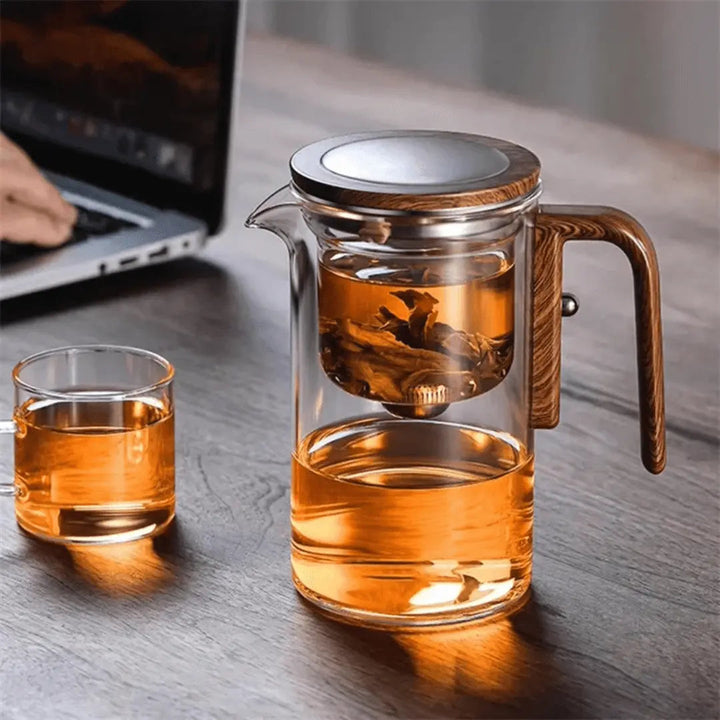 Elegancki Przezroczysty Dzbanek do Herbaty – ClearBrew