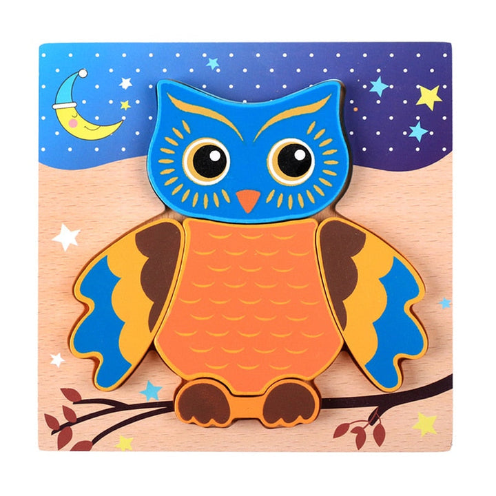 Puzzle Montessori z Drewna – ColourJoy (Kup 1, odbierz 1 gratis)