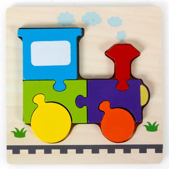 Puzzle Montessori z Drewna – ColourJoy (Kup 1, odbierz 1 gratis)