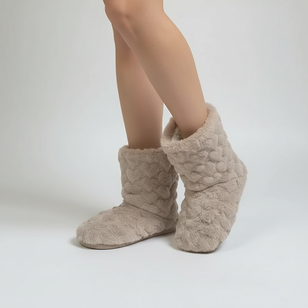 Wysokie kapcie - FluffBoot