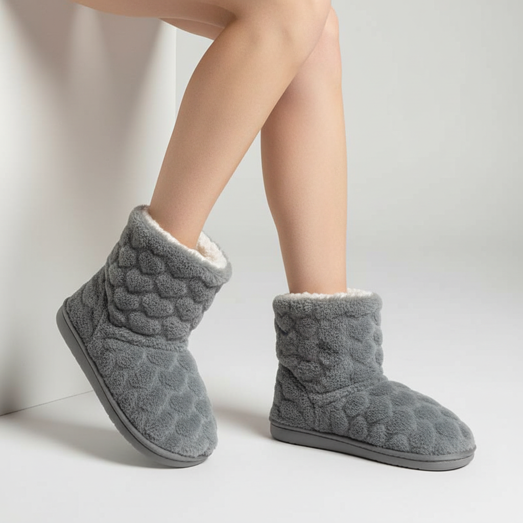 Wysokie kapcie - FluffBoot