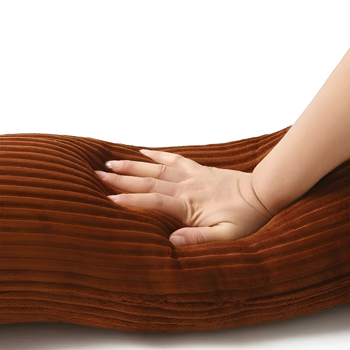 Pluszowa ergonomiczna poduszka jamnik – DaxiRest