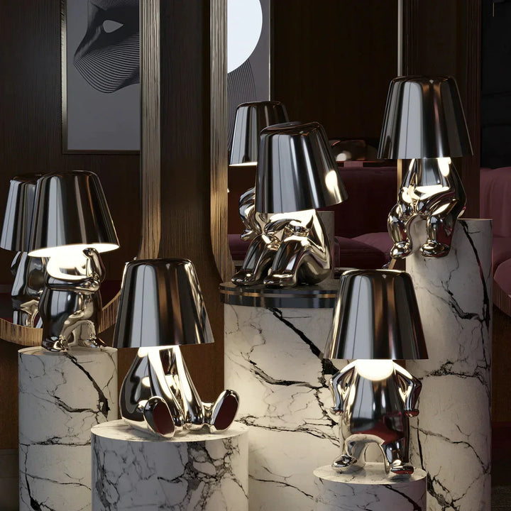 Zabawna lampa stołowa z regulacją jasności - LumoPals