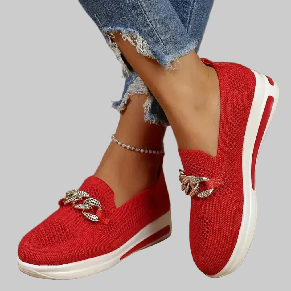 Kobiece klasyczne loafersy slip-on