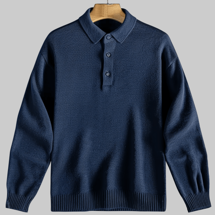 Męski sweter polo