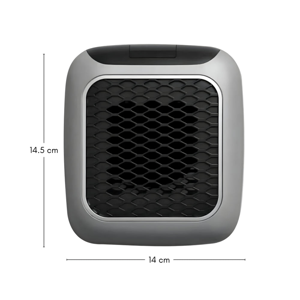 Ceramiczny grzejnik ścienny z termostatem 16–32 °C
