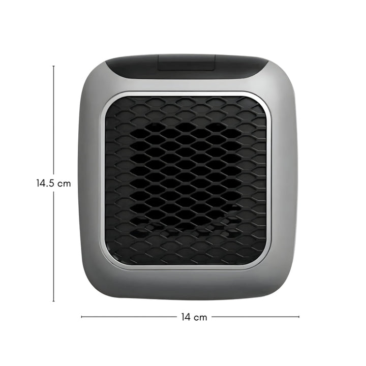 Ceramiczny grzejnik ścienny z termostatem 16–32 °C