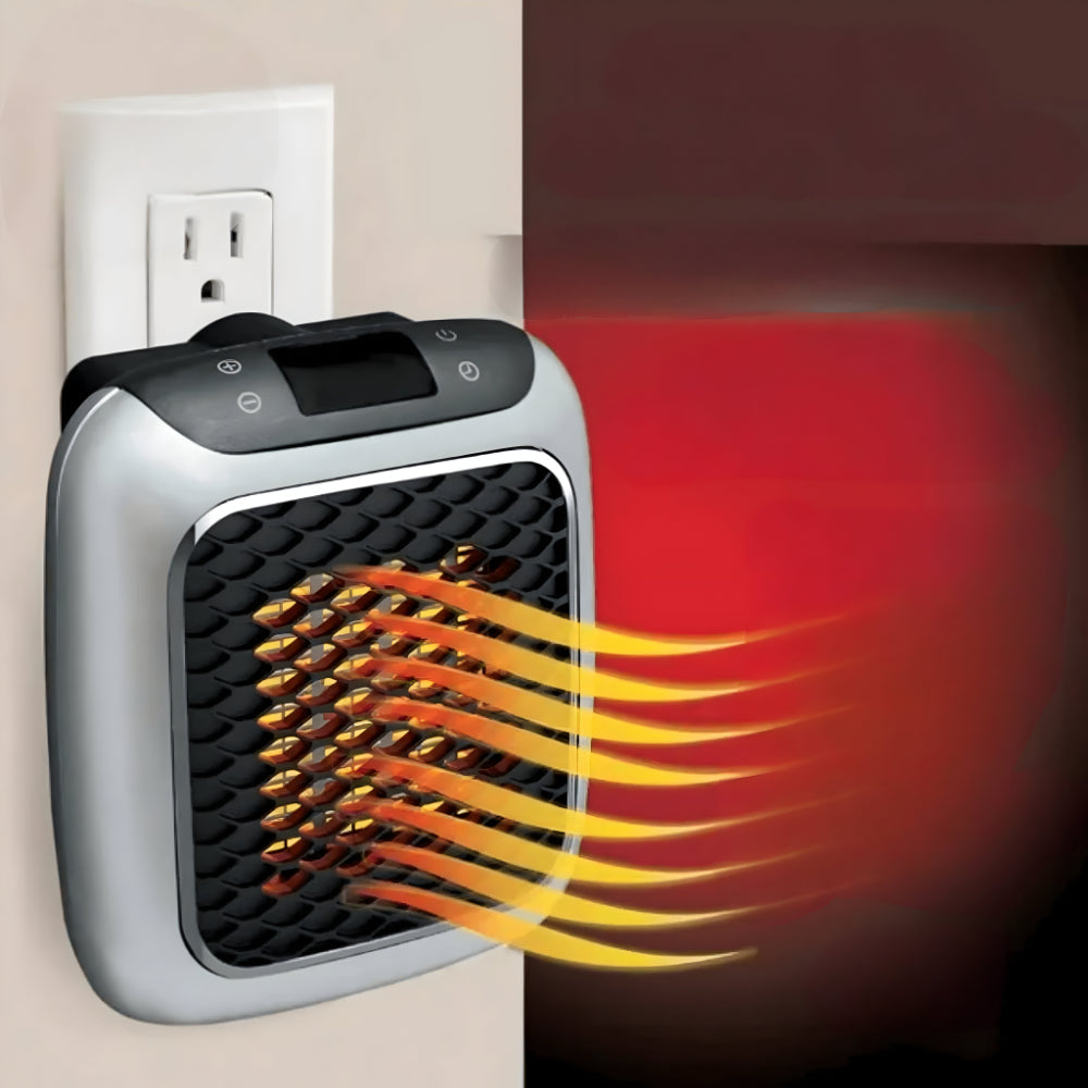 Ceramiczny grzejnik ścienny z termostatem 16–32 °C