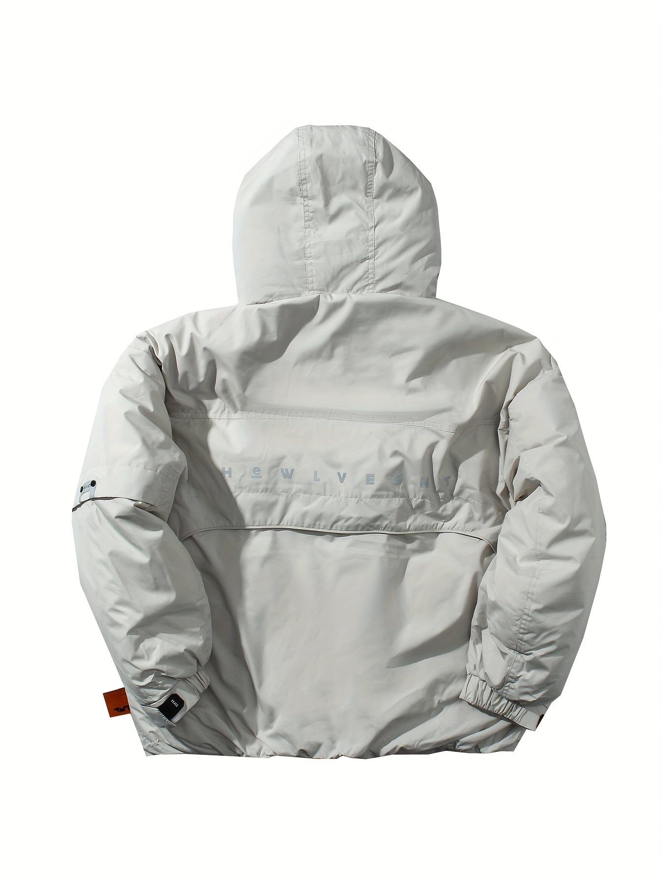 Kurtka męska zimowa z kapturem z podwójnym zapięciem i kieszeniami z patkami