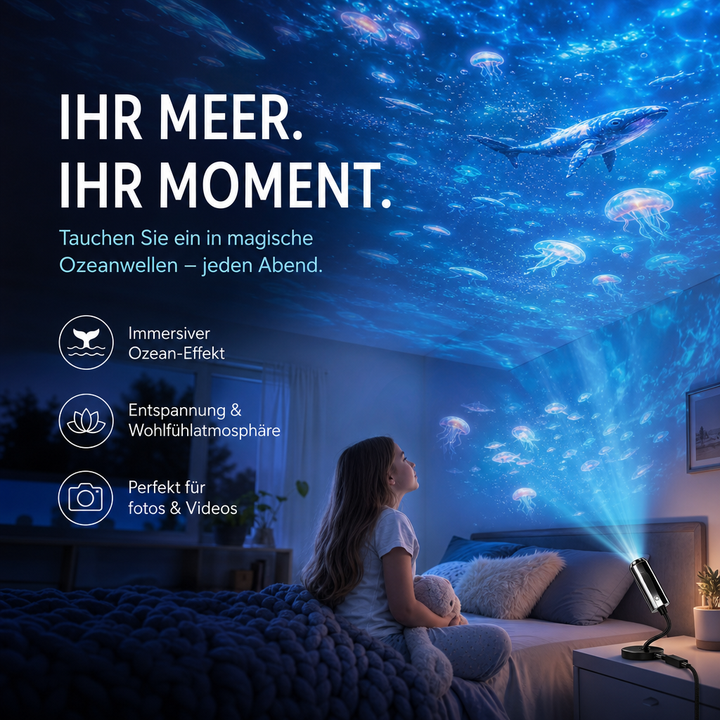 Projektor gwiazd lampka nocna z 10 wymiennymi foliami, zasilany USB