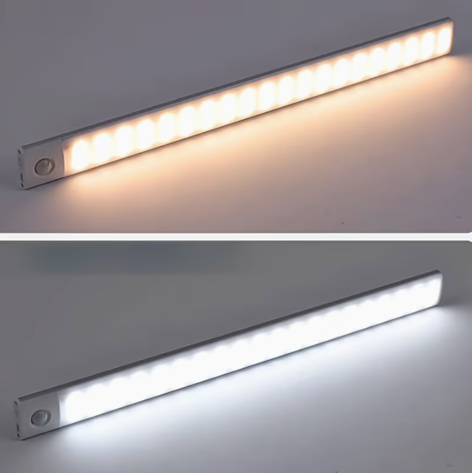 Lampa LED podszafkowa z czujnikiem ruchu, magnetyczna, bez wiercenia