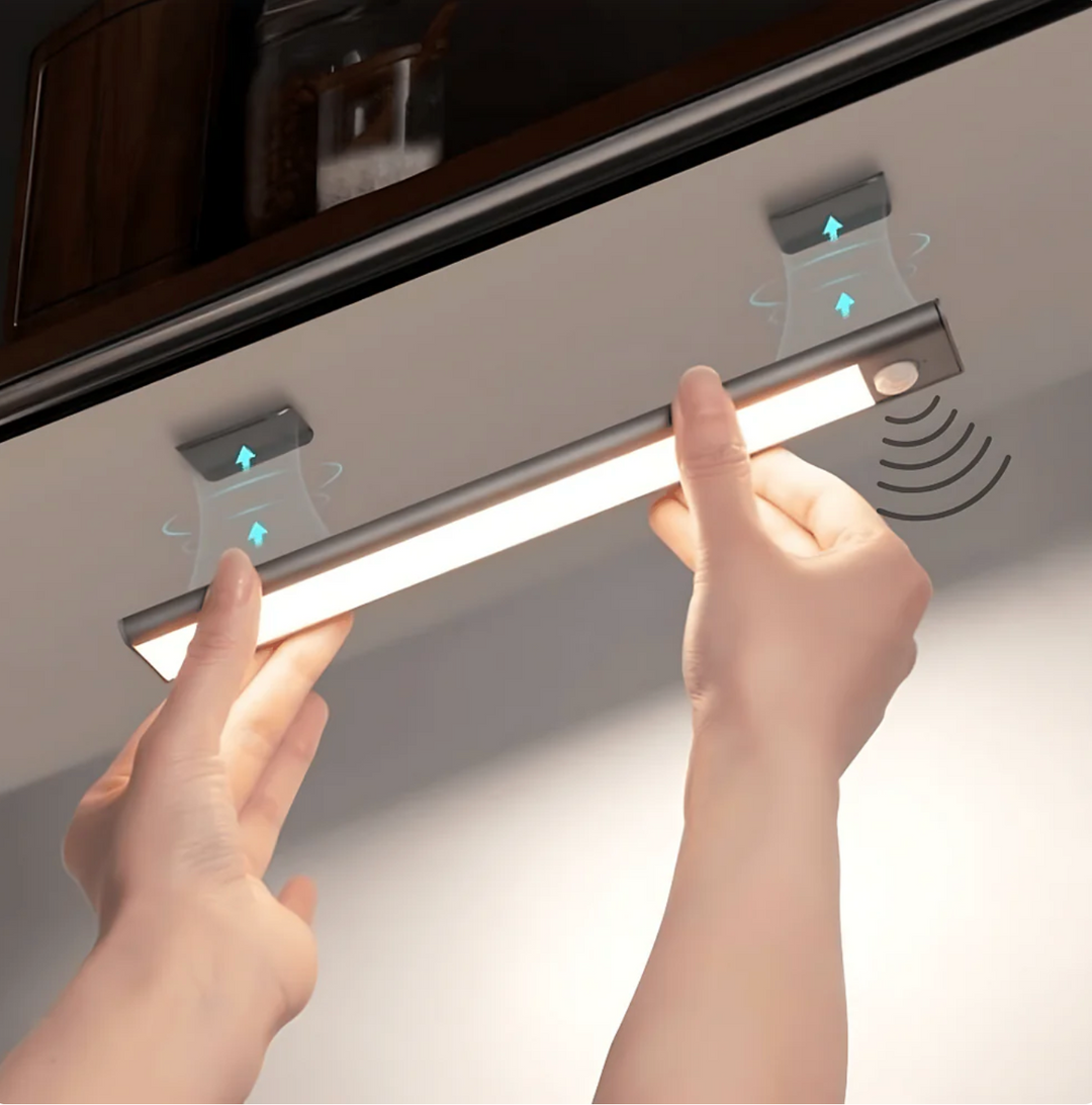 Lampa LED podszafkowa z czujnikiem ruchu, magnetyczna, bez wiercenia