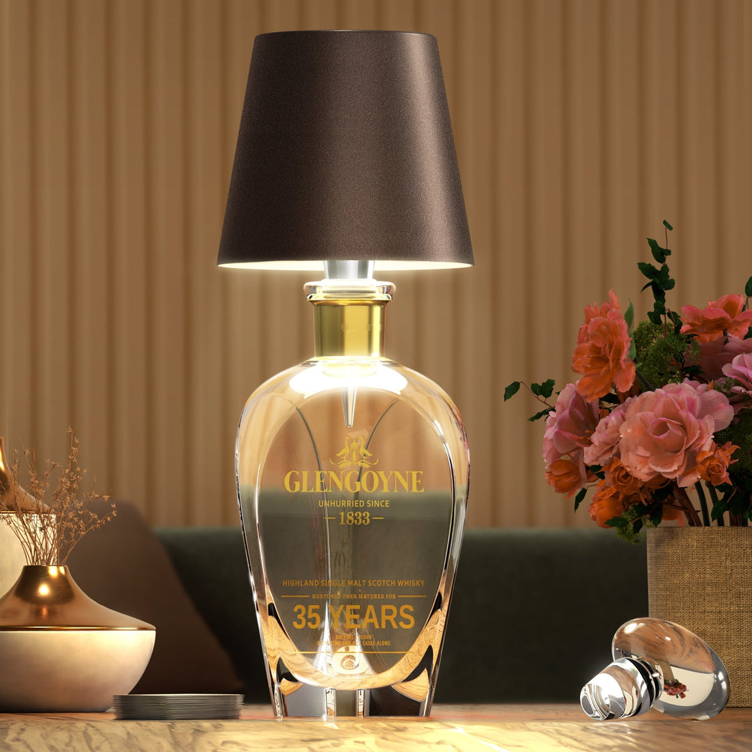 PrestigeBeam BottleLamp | Wszechstronne oświetlenie LED do butelek – ekologiczne i przenośne