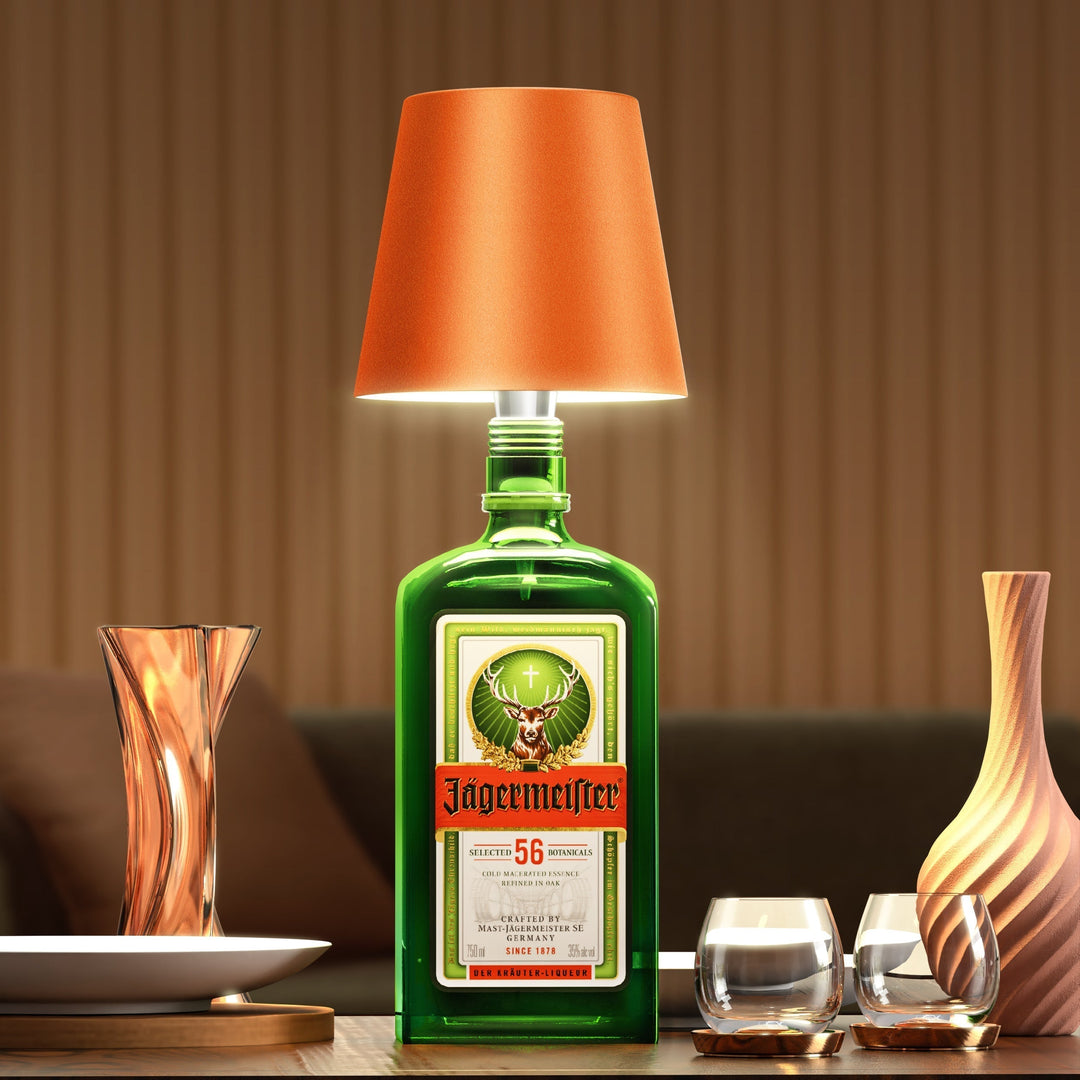 PrestigeBeam BottleLamp | Wszechstronne oświetlenie LED do butelek – ekologiczne i przenośne