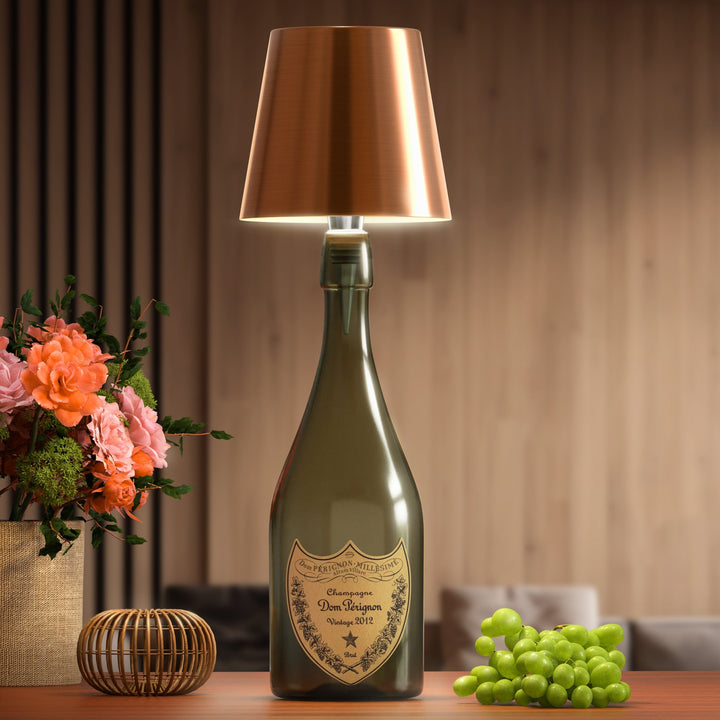 PrestigeBeam BottleLamp | Wszechstronne oświetlenie LED do butelek – ekologiczne i przenośne