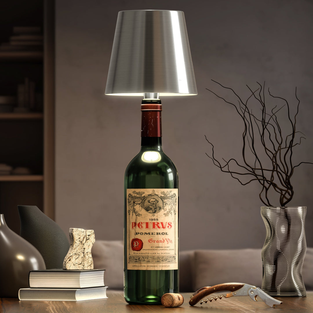 PrestigeBeam BottleLamp | Wszechstronne oświetlenie LED do butelek – ekologiczne i przenośne