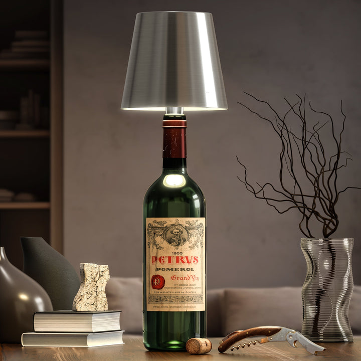 PrestigeBeam BottleLamp | Wszechstronne oświetlenie LED do butelek – ekologiczne i przenośne