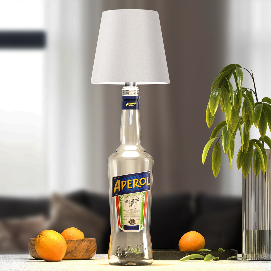 PrestigeBeam BottleLamp | Wszechstronne oświetlenie LED do butelek – ekologiczne i przenośne
