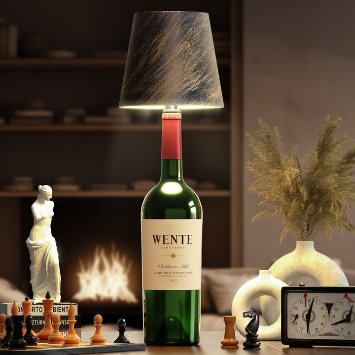 PrestigeBeam BottleLamp | Wszechstronne oświetlenie LED do butelek – ekologiczne i przenośne