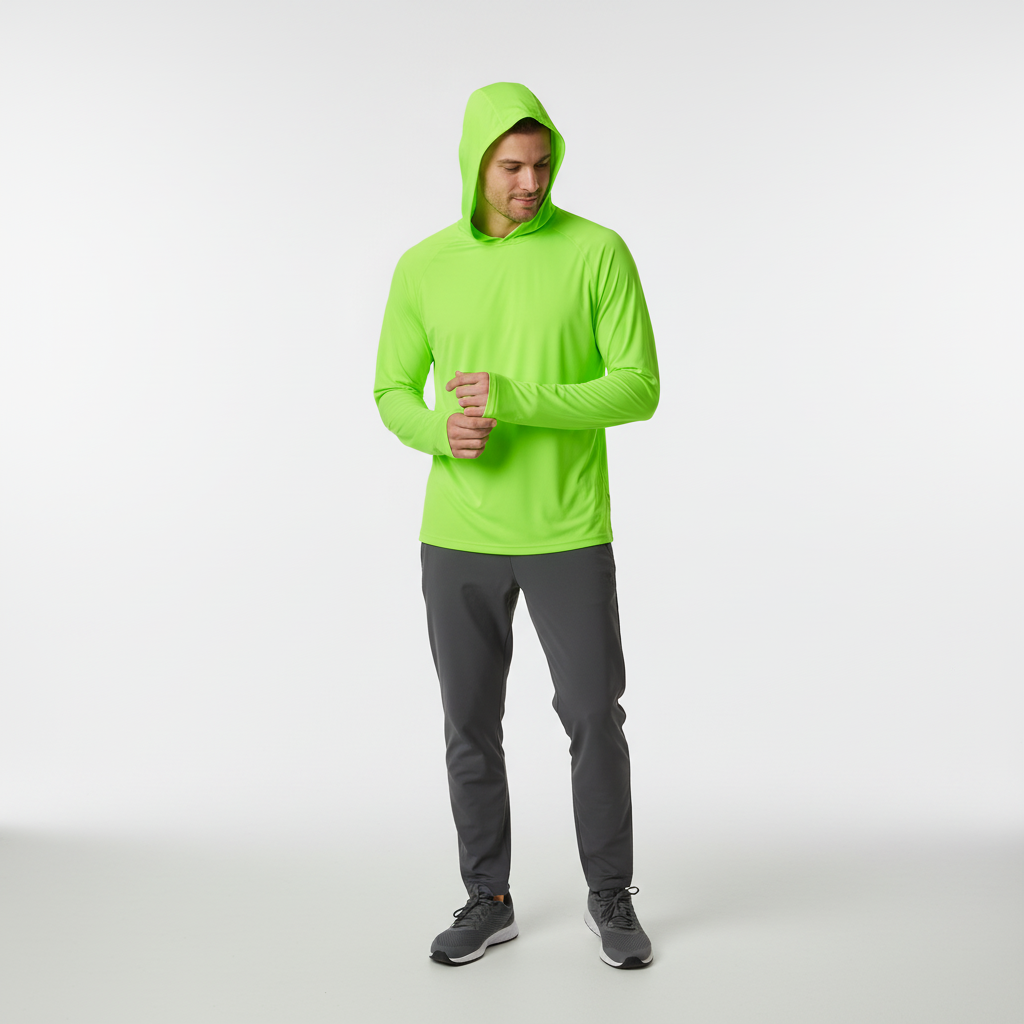 Lekka bluza z kapturem z ochroną UV – SunveilPro