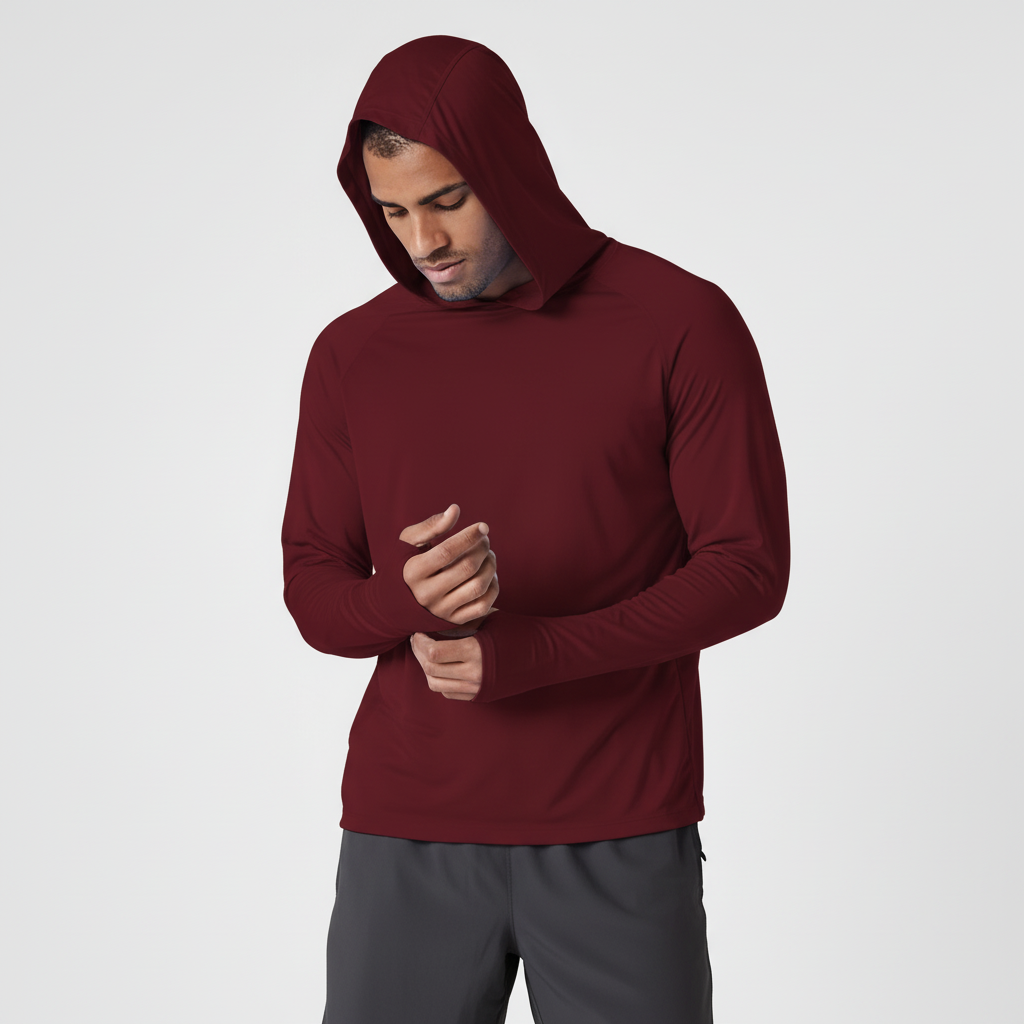 Lekka bluza z kapturem z ochroną UV – SunveilPro