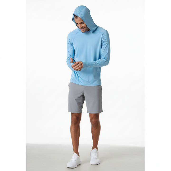 Lekka bluza z kapturem z ochroną UV – SunveilPro
