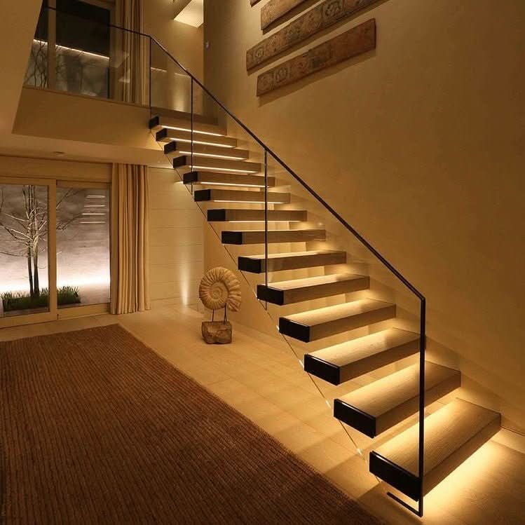 Listwa LED z czujnikiem ruchu | Bezprzewodowa lampka nocna o ciepłym świetle