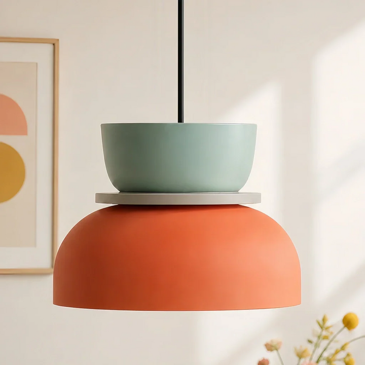 Lucie – Nordycka Lampa Wisząca Color Block
