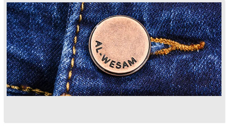 Jeansy | Proste, luźne jeansy ze stretchem