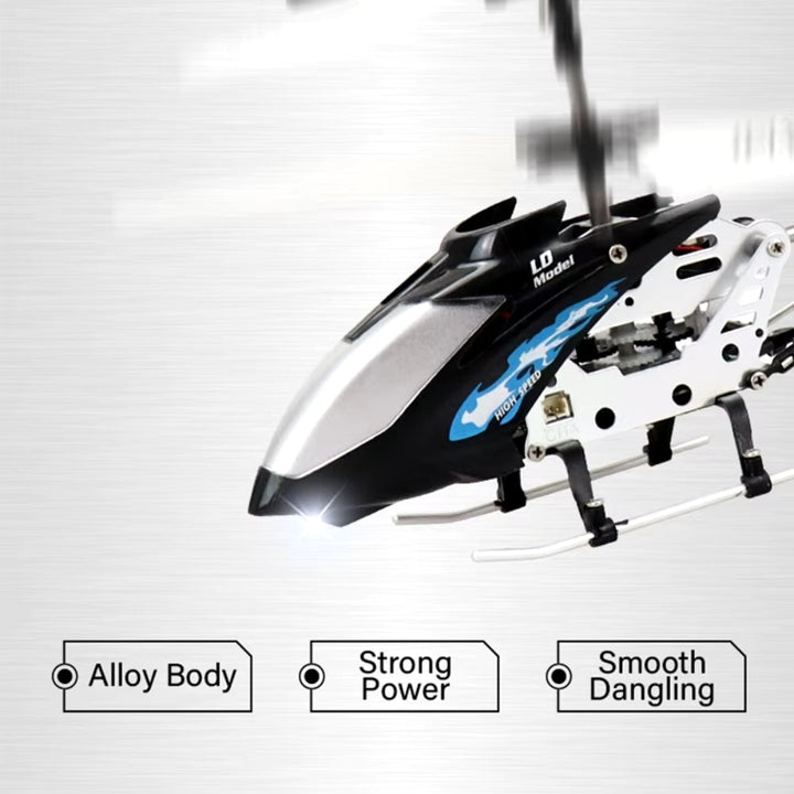 Niezniszczalny helikopter RC Hercules 3.5CH – mini helikopter RC z żyroskopem w kolorze karmazynowym