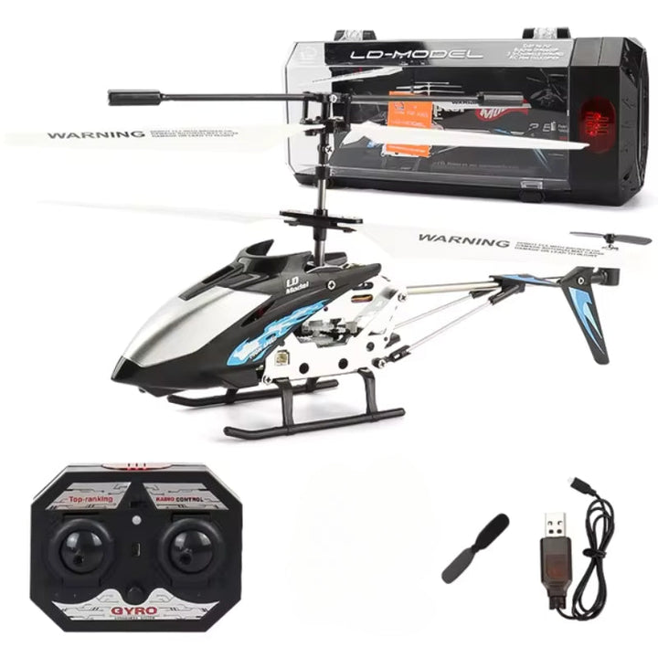 Niezniszczalny helikopter RC Hercules 3.5CH – mini helikopter RC z żyroskopem w kolorze karmazynowym