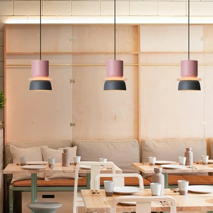 Lucie – Nordycka Lampa Wisząca Color Block