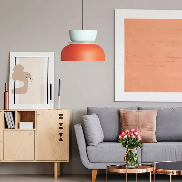 Lucie – Nordycka Lampa Wisząca Color Block