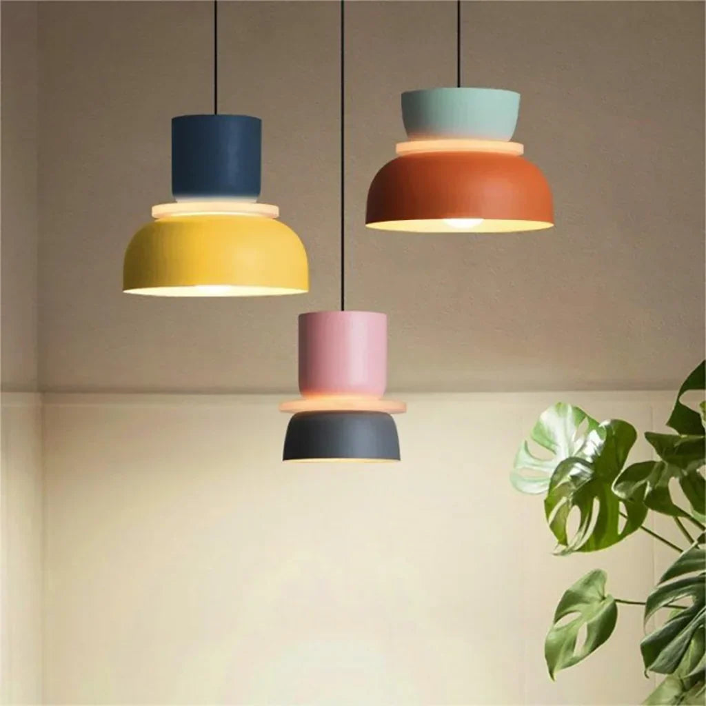 Lucie – Nordycka Lampa Wisząca Color Block