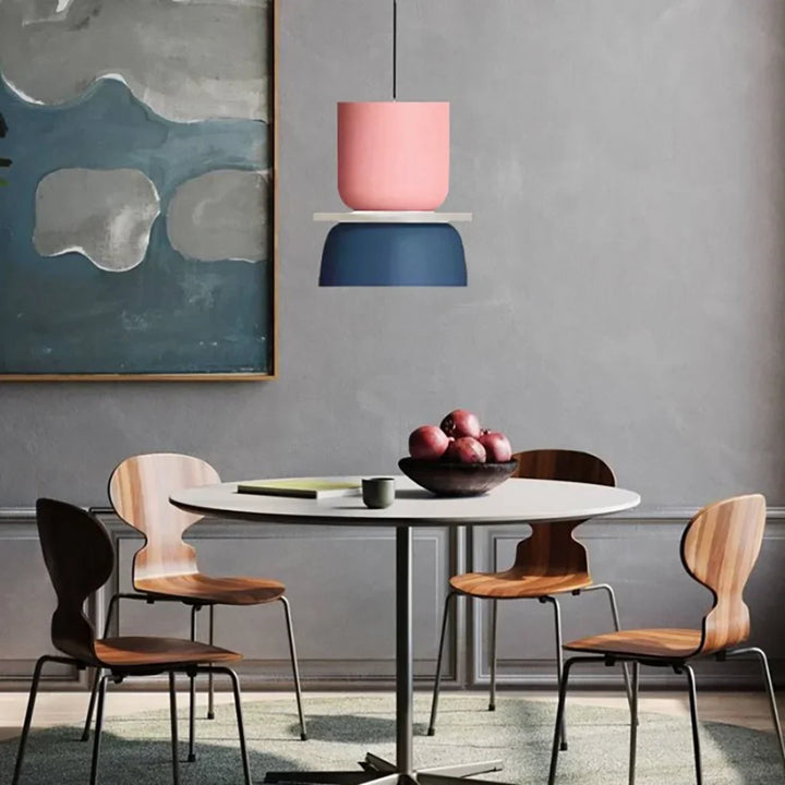 Lucie – Nordycka Lampa Wisząca Color Block