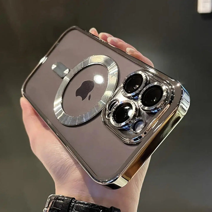 MagPlating | Magnetyczne Etui na Telefon Odporne na Zarysowania z Premium Metalicznym Wykończeniem