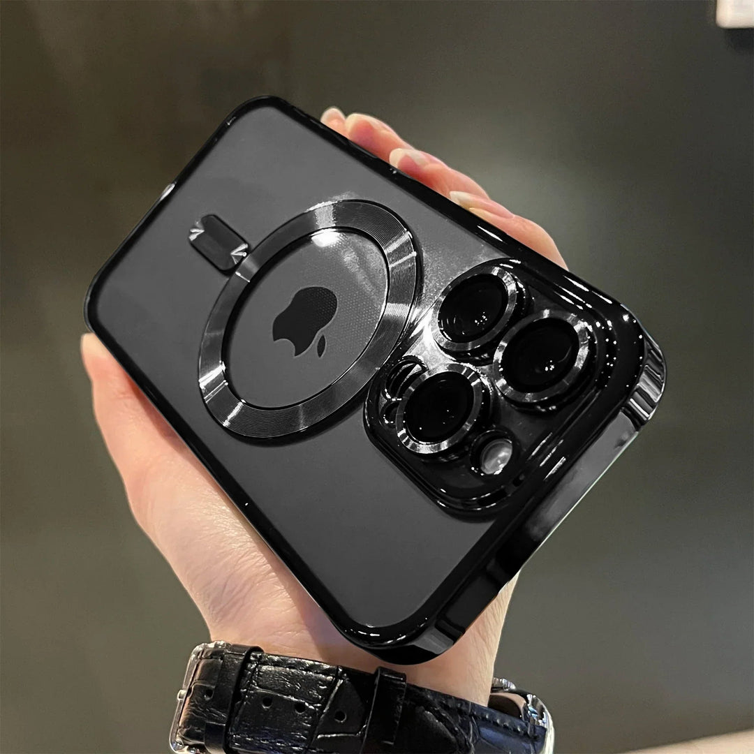 MagPlating | Magnetyczne Etui na Telefon Odporne na Zarysowania z Premium Metalicznym Wykończeniem