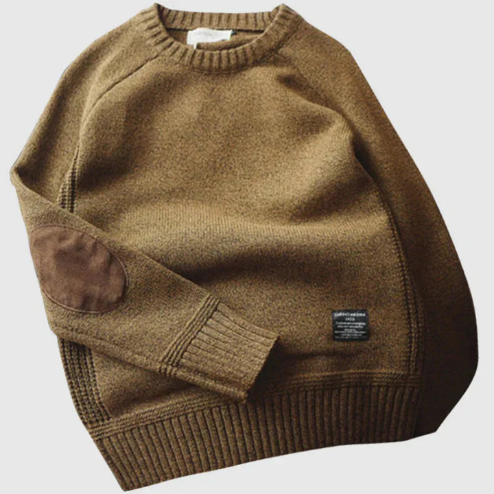 Ciepły sweter męski