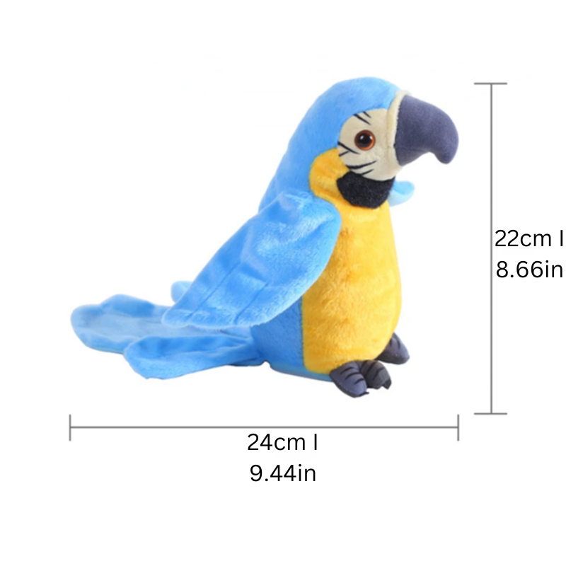 Gadająca papuga pluszak - Squawkie