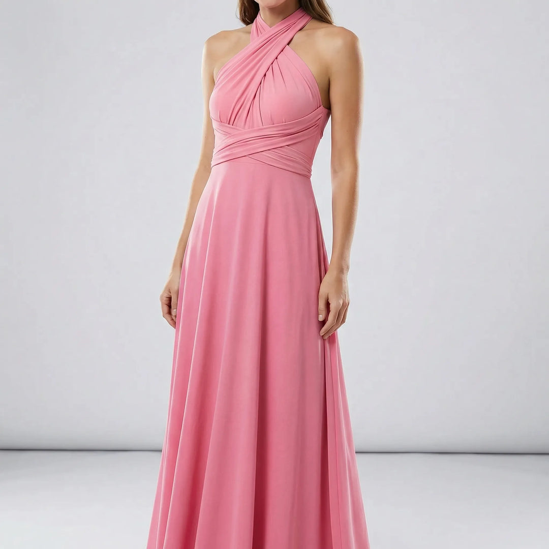 Sukienka kopertowa maxi - Phoebe