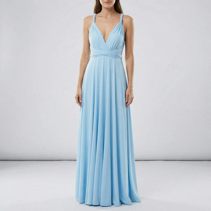 Sukienka kopertowa maxi - Phoebe