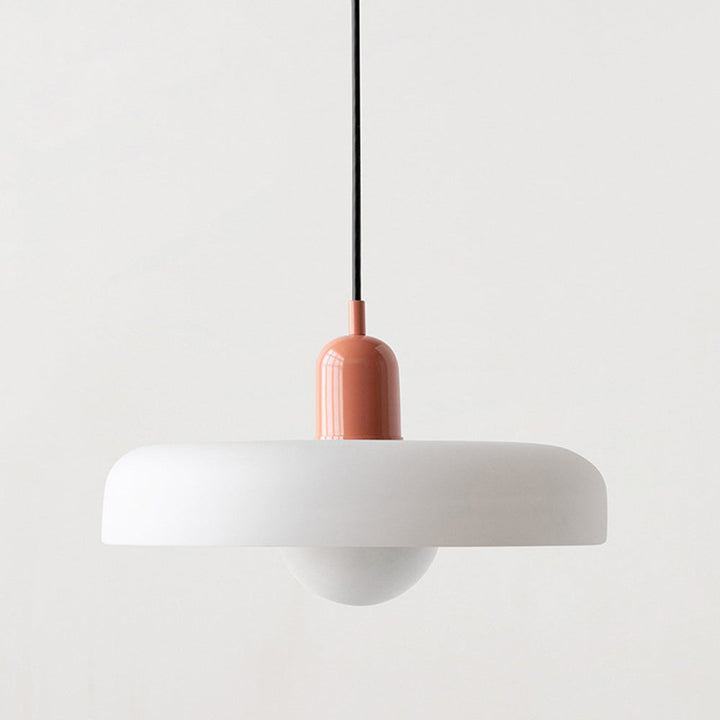 Kolorowa lampa wisząca w stylu Bauhaus - StiloGlas