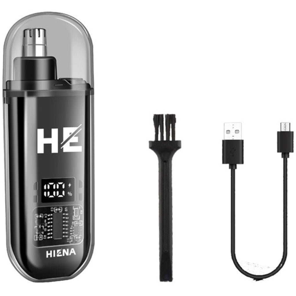 Trymer do włosów w nosie i uszach USB