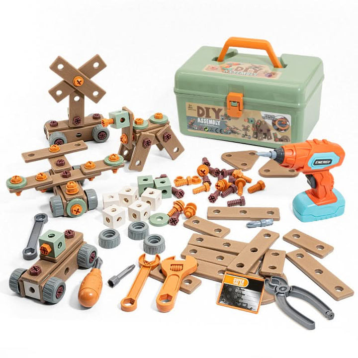 BUILDMASTER – zestaw narzędzi dla kreatywnych dzieci od 3 roku życia
